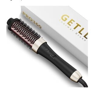 Black and Gold Thermal Hair Brush